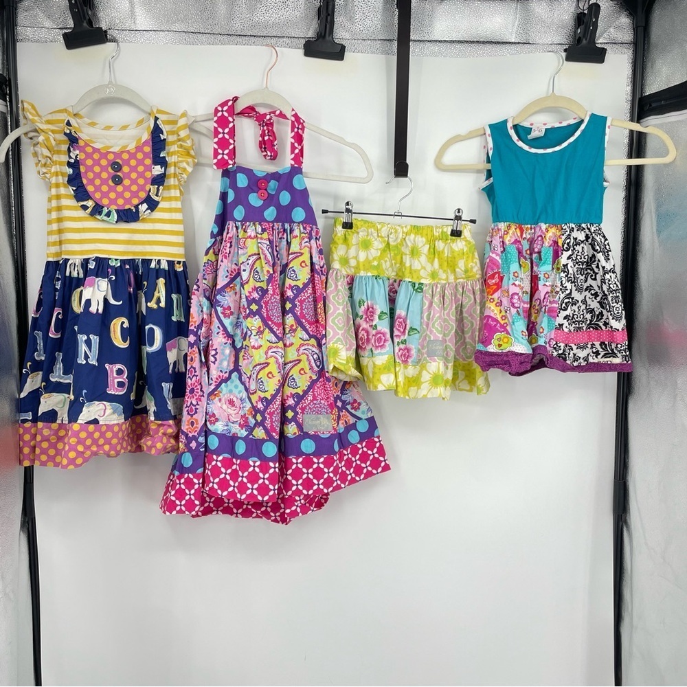 Eleanor Rose sz 6/7 Skirt Dress K pea Sz 6